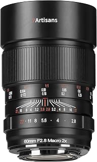 7artisans 60mmF2.8 Makro 2X Manuel Odaklama Tam Çerçeve…