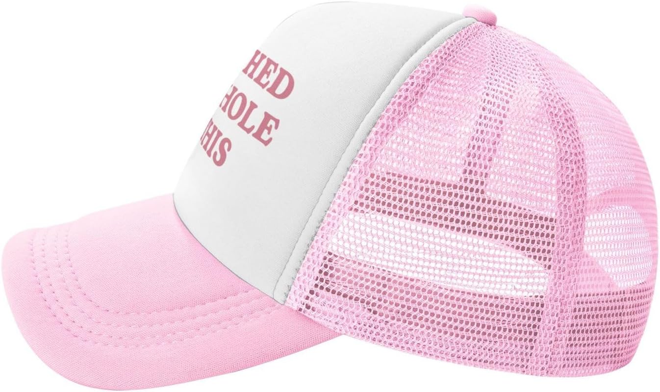 Funny Trucker Hats for Women Hot Pink Funny Gag Baseball Cap for Girls Women Men Hat - Image 3