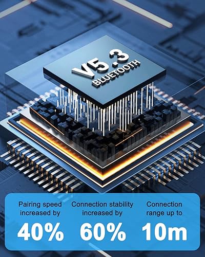 Miniatura 9 de Bluetooth 5.3 Aux Receiver for Car, Upgraded Enhanced Mic & LED Display Bluetooth Car Adapter,Wireless Audio Receiver for CarHome StereoWired