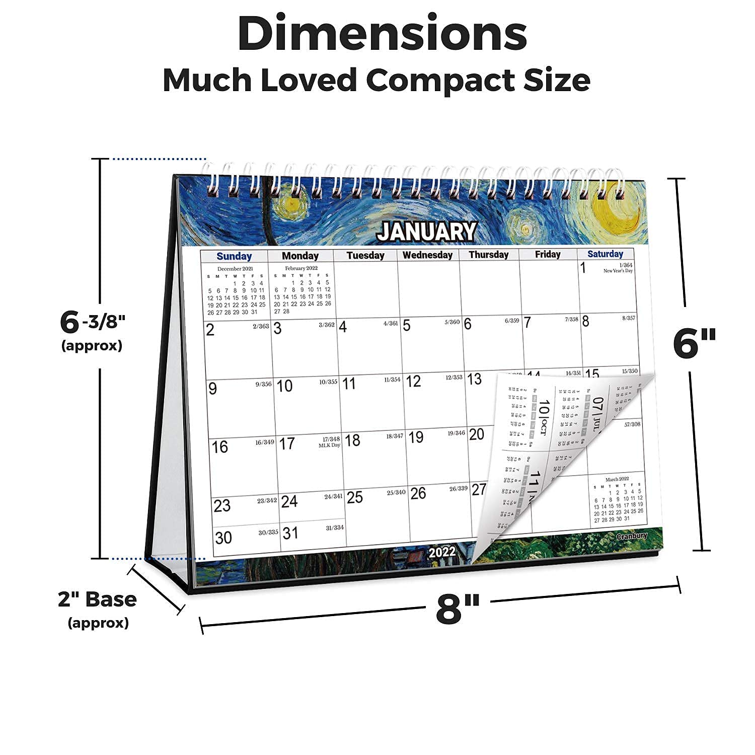 cranbury-small-desk-calendar-2022-2023-8x6-impressions-use