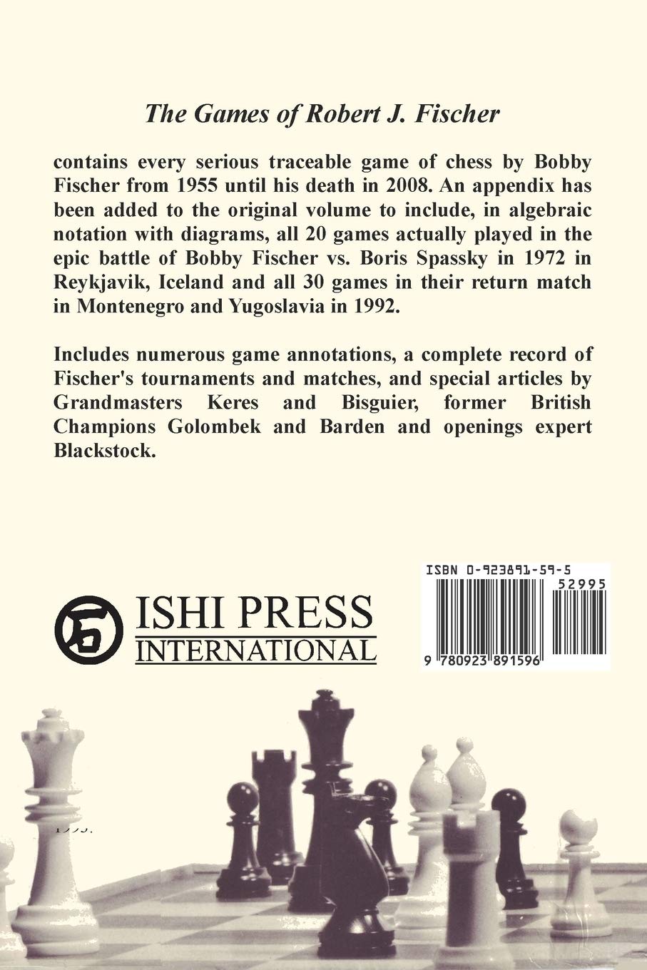 The Games of Robert J. Fischer