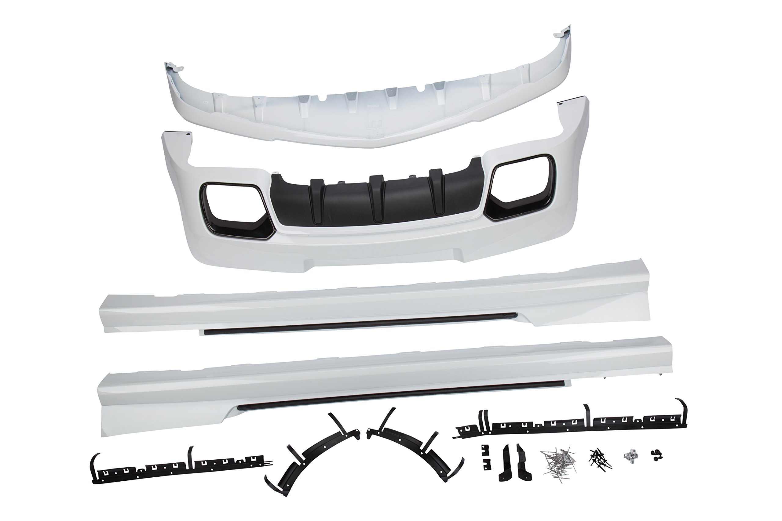 GM Accessories 22986823 Ground Effects Kit in Summit White for LT Models with Performance Exhaust