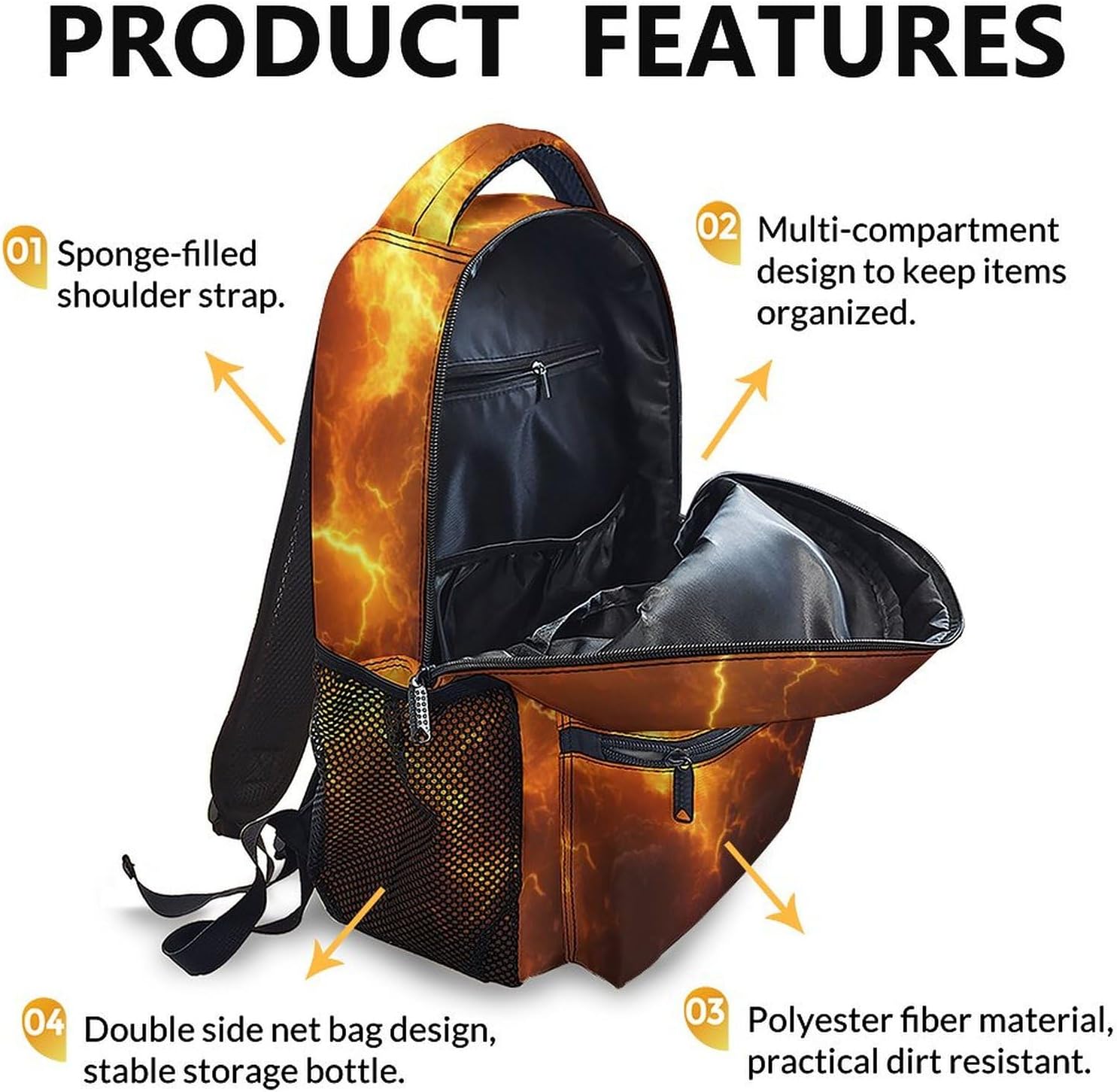 Boys Backpack, Cool Gaming Bookbag for Preschool Elementary Kindergarten, Large Capacity Kids Schoolbag for Travel School Camping