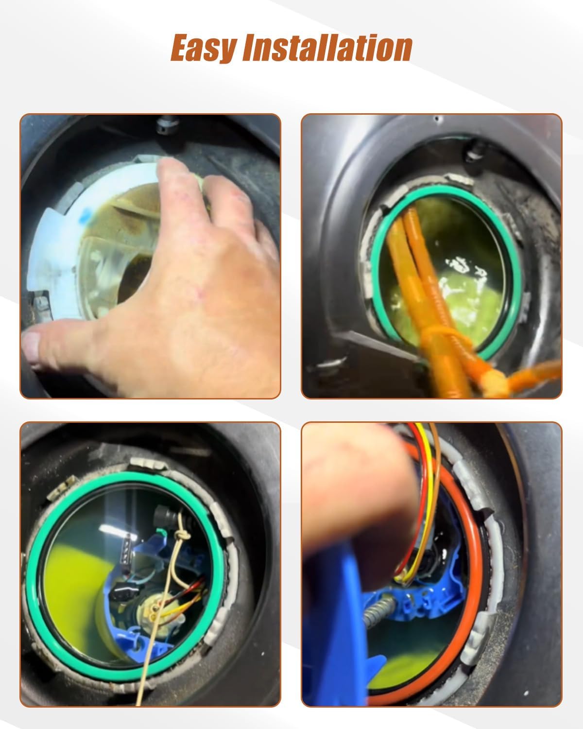 2184700994 Electric Fuel Pump Sending Unit Fit for Mercedes Benz E350 C207 W212 E400 E550 CLS400 CLS550 GLK350 W204 2012-2017 Replace 2184700194 FT4022 SP5182M