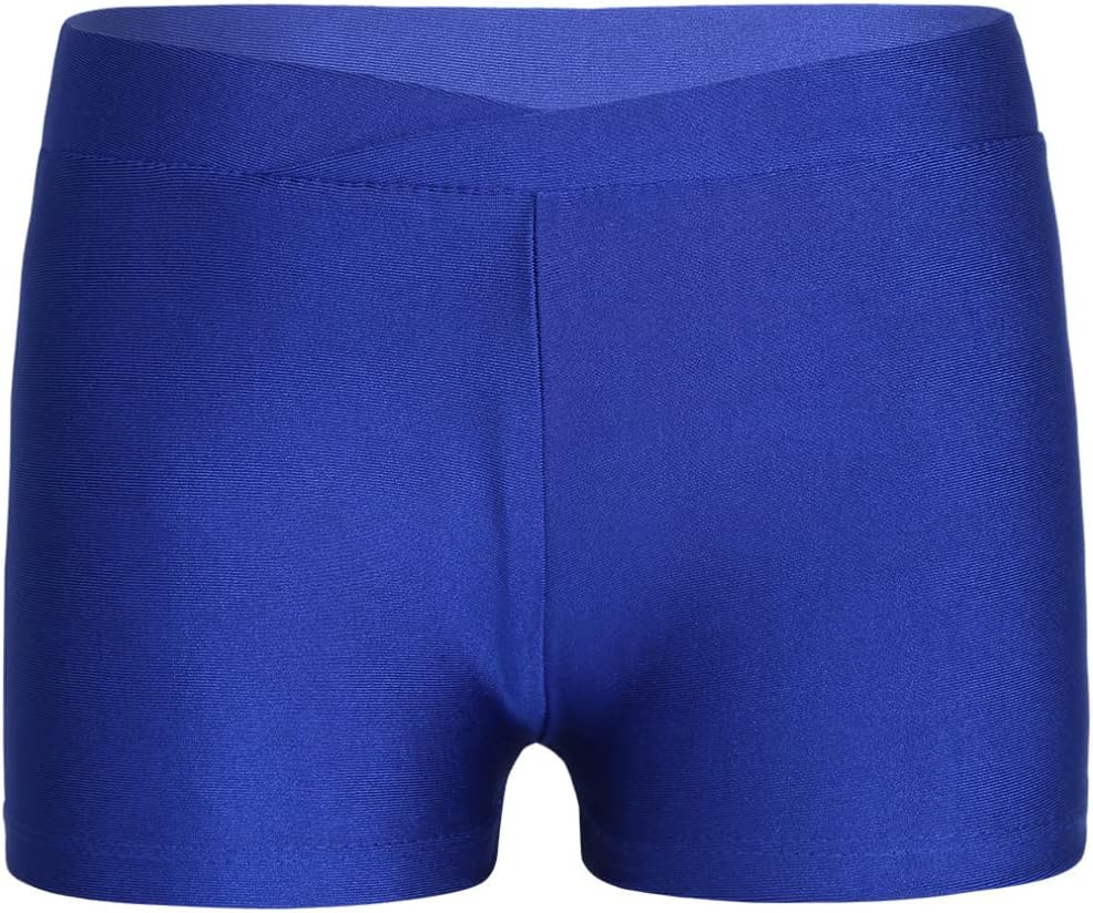 Yhong Kids Girls Classic Ballet Dance Yoga Cheer Volleyball Booty Shorts Athletic Sports Shorts Bottoms Activewear
