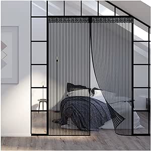 Magnetic Fly Screen For Window Mesh 60 X 130 Cm, Anti Mosquito Fly - View #5