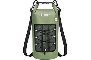 Waterproof 30L Dry Bag Backpack for Kayaking, Beach Trips, Boating, Camping and Fishing