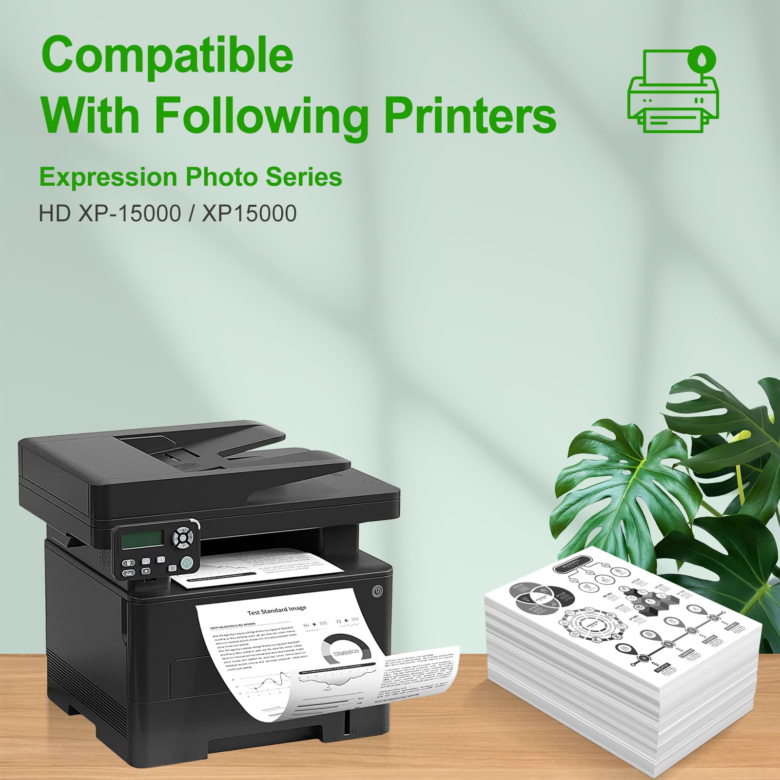 Yongairuink 378XL/478XL Tintenpatronen 6er Pack – Ersatz Für Epson Expression Photo HD XP-15000