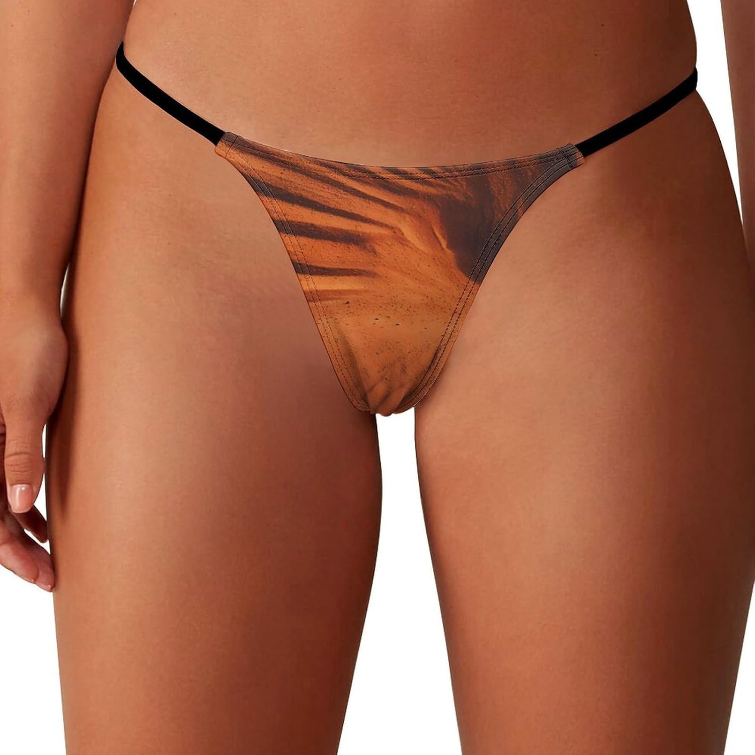 Orange Desert Sexy G String Thongs for Women Underwear | Seamless Panties Lingerie Breathable Low Rise No Show