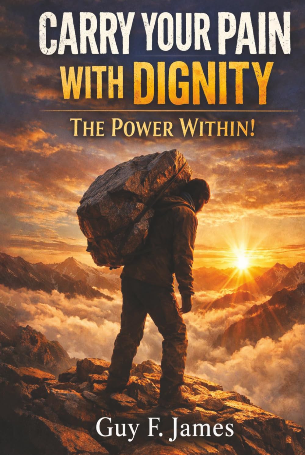 CARRY YOUR PAIN WITH DIGNITY THE POWER WITHIN!: Silence not for pride, but for control