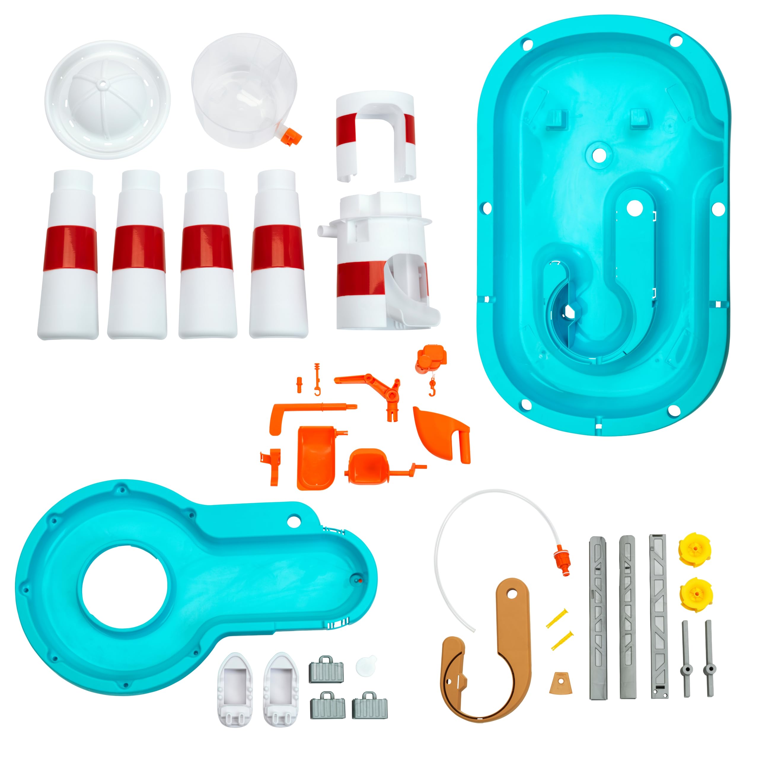 Theo Klein 7715 Aqua Action Lighthouse Wasserspieltisch XXL | Interaktiv & Motorik-Spielzeug | Spielzeug für Kinder ab 3 Jahren