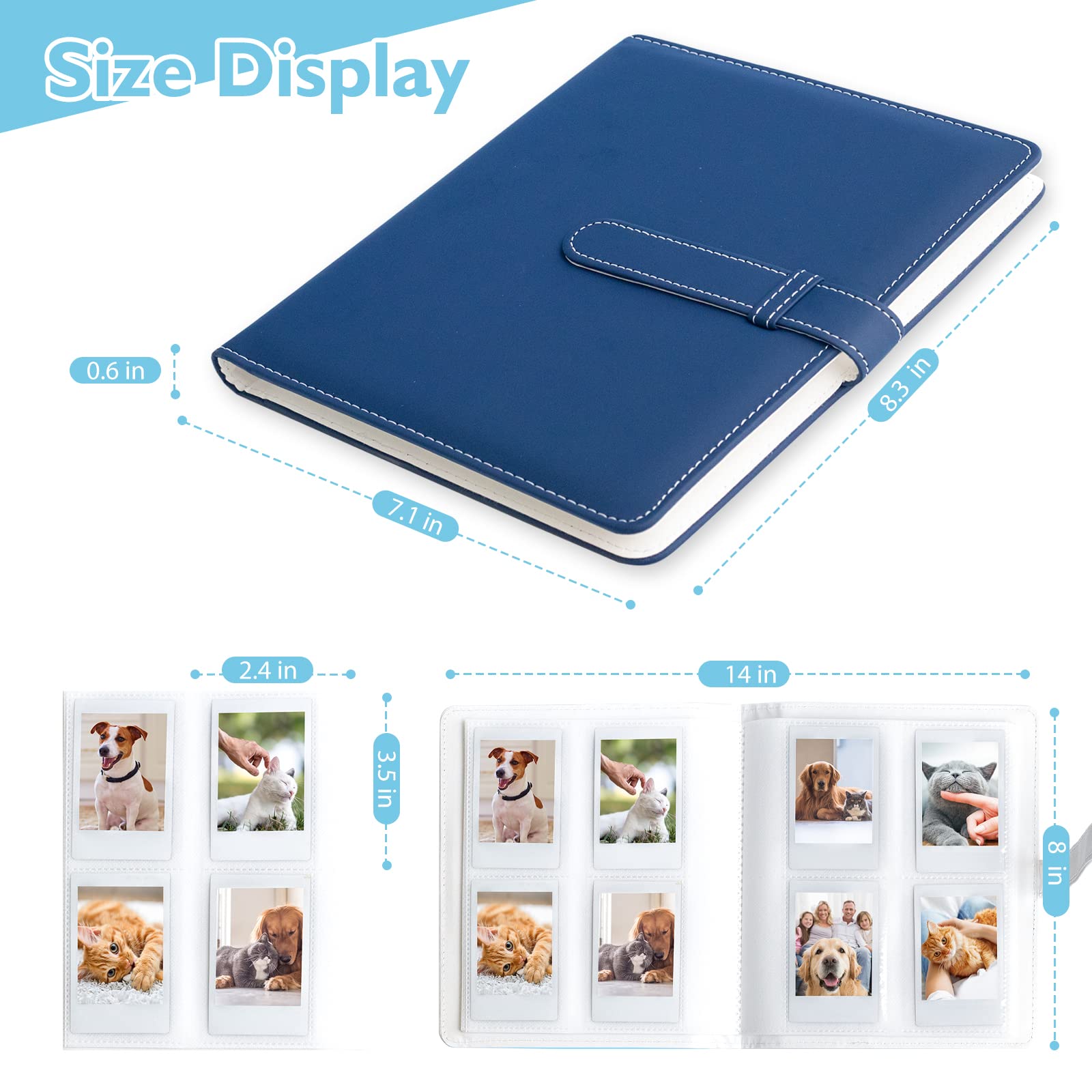Album Fotografico Da 128 Tasche Per Fujifilm Instax Mini E L 1064939