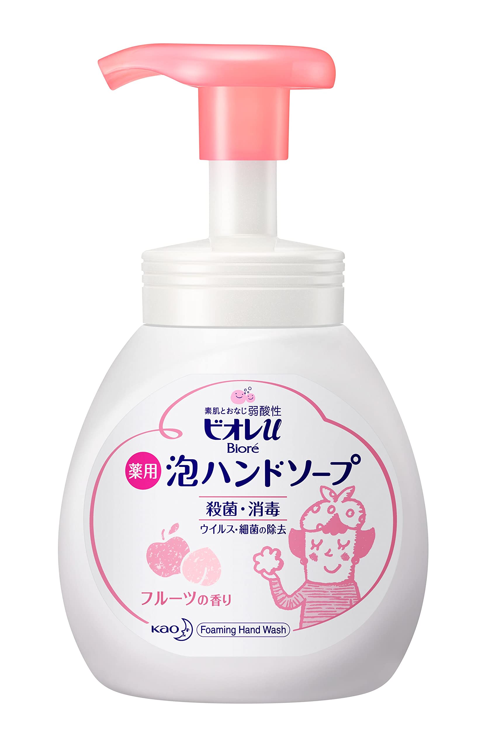 Amazon.co.jp: ビオレu泡ハンドソープ フルーツ ポンプ 250ml 