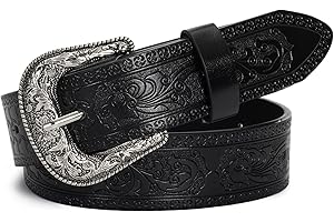 Vintage Western-Cowboy Belt for Men and Women: Classic Western Style Accessory