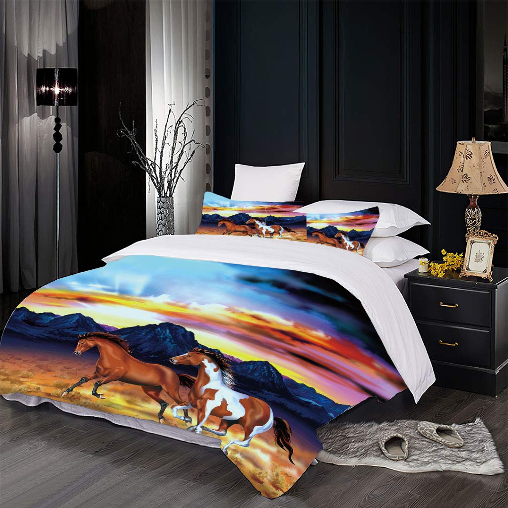 RZXYL My Hero Academia Dekbedovertrek 3D-print Beddengoed Set Luxe Microvezel Dekbedovertrek Met 2 Kussensloop Rits 3 Stuks Anime Dekbedovertrek Anti Allergisch Voor Tieners En Volwassenen Dubbel 200 X 200 Cm