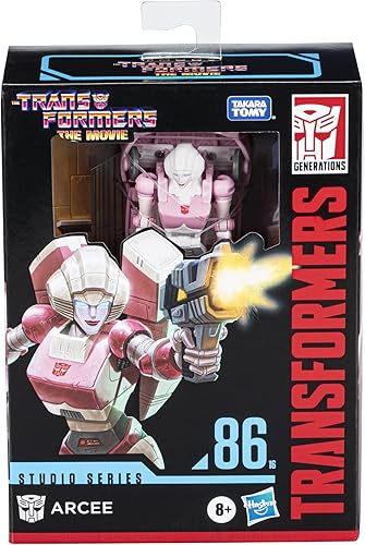 Miniatura 3 de Transformers Toys Studio Series 86-16 Deluxe Class The Movie Arcee Figura de acción – A partir de 8 años, 4.5 pulgadas