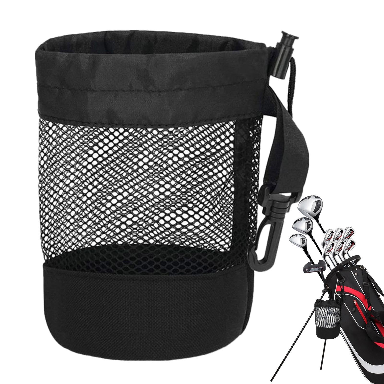 Sacca Da Golf Borsa Per Palline Da Golf Custodia Organizzatore Porta Palline Con Coulisse Borsa Sportiva In Rete