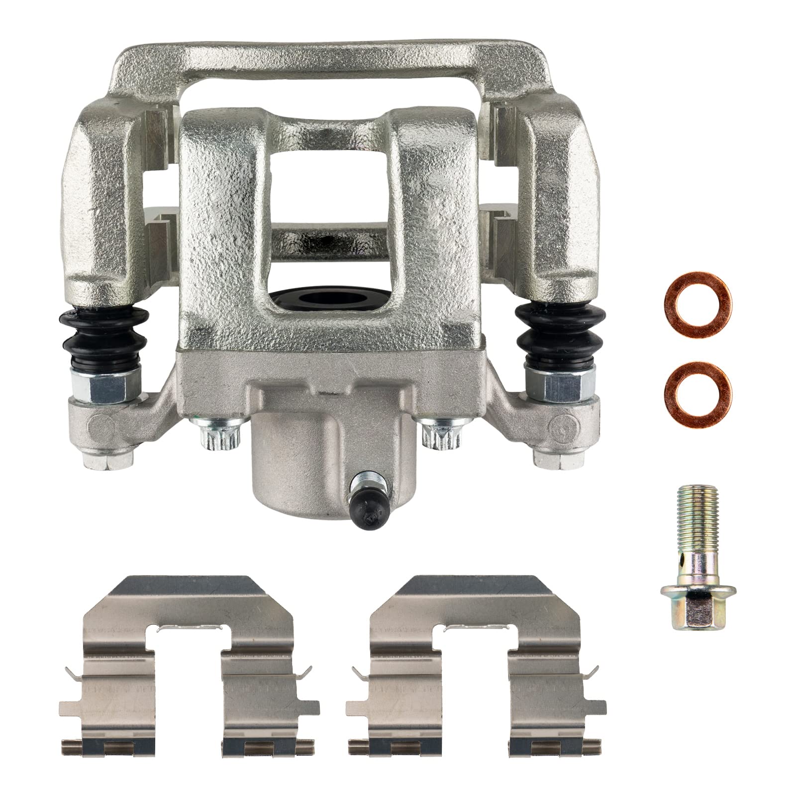 PHILTOP Rear Brake Caliper - Compatible With 2011-2015 Hyundai Sonata & Kia Optima Models