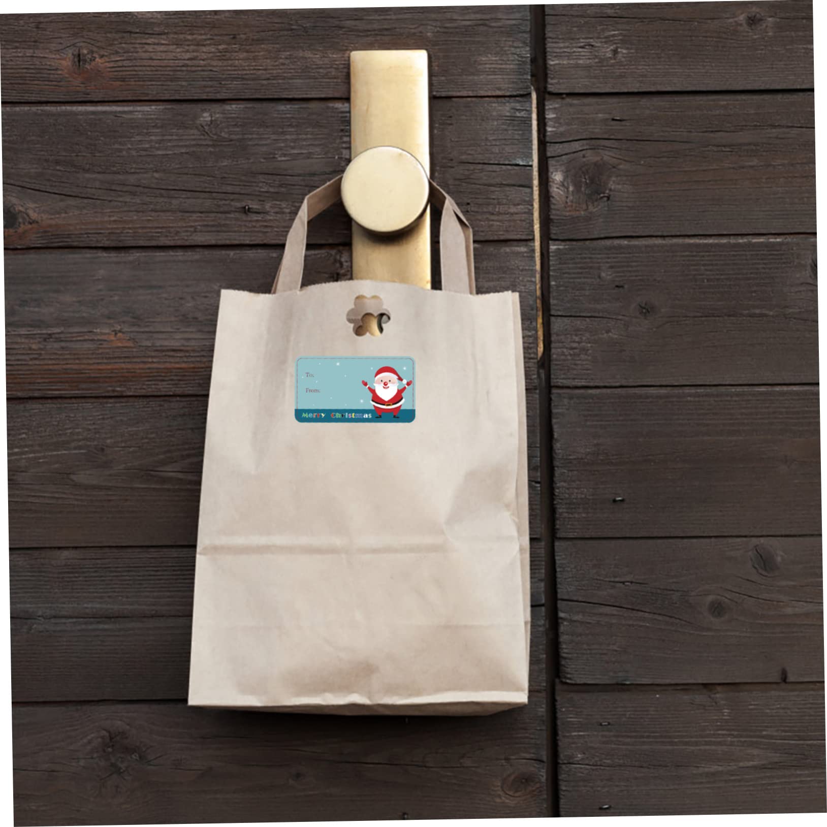 DOITOOL 3 Adesivi Sigillanti Natalizi per Regali e Buste Design per Confezioni Personalizzate Etichette Autoadesive Pratiche per Sacchetti Regalo Regalo