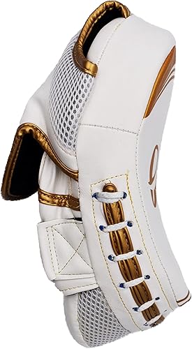 Miniatura 4 de UFG Ultimate - Elite Focus Pad Oro Blanco - Boxeo MMA Muay Thai Training