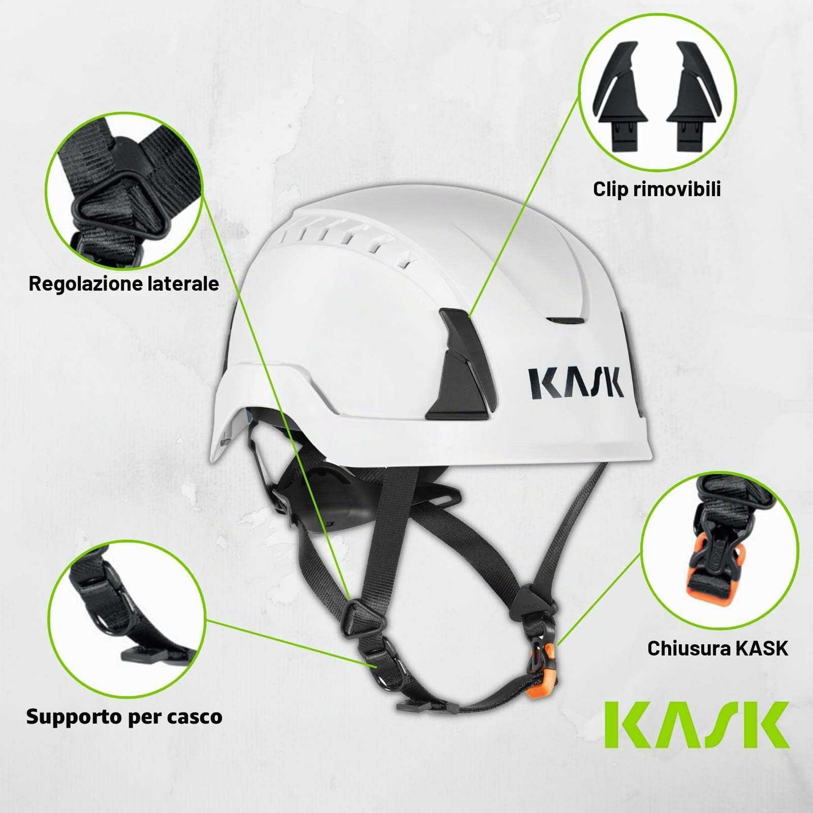 ELMETTO KASK PRIMERO AIR NERO EN397