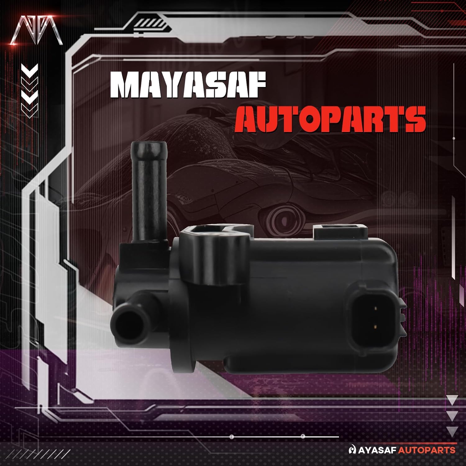 MAYASAF 911-438 Vapor Canister Purge Solenoid Valve fits for Honda Accord 2003-2007, Element 2003-2011, for Acura TSX 2004-2005 2.4L L4
