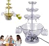 Pani Puri Fountain for Party – Golgappa Water Dispenser, Light Up Snack & Drink Fountain, Indian Street Food Party Machine for Weddings, Birthdays, Festivals