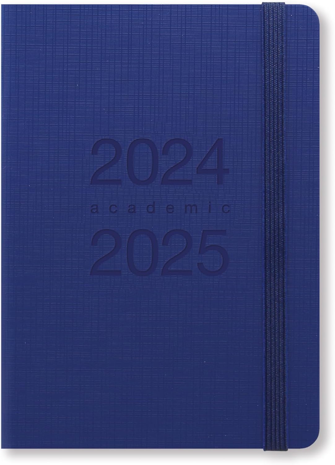 Letts of London Memo A6 academic 2024/2025 week to view diary - blue