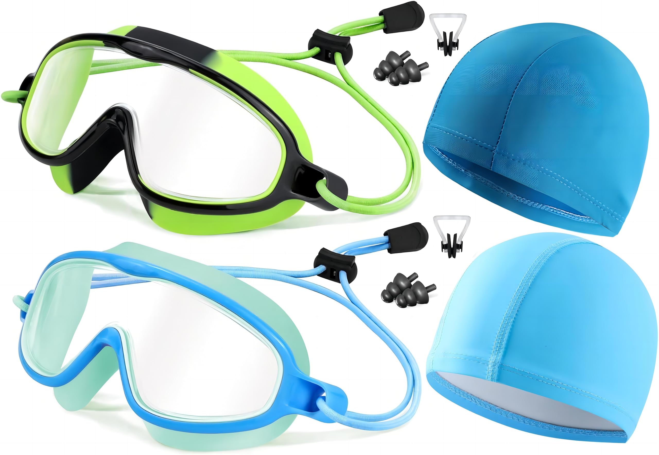 Darkyoun Gafas de natación para niños, niñas, jóvenes, gafas de buceo para niños, HD, antivaho, antifugas, protección UV para niños de 4 a 15 años