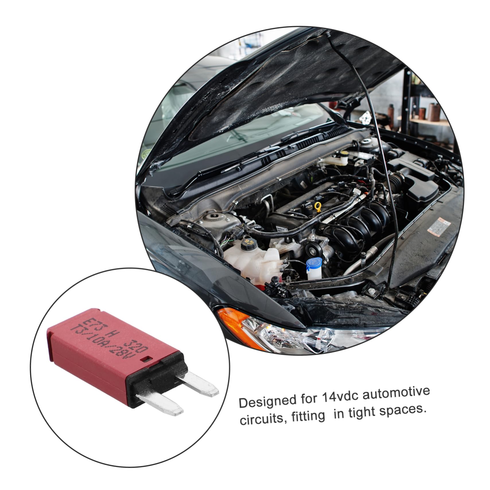 8pezzi Fusibili Auto Basso Profilo Kit per Camper e Navi Assortimento Misto da Mini e Standard per Auto e Camion