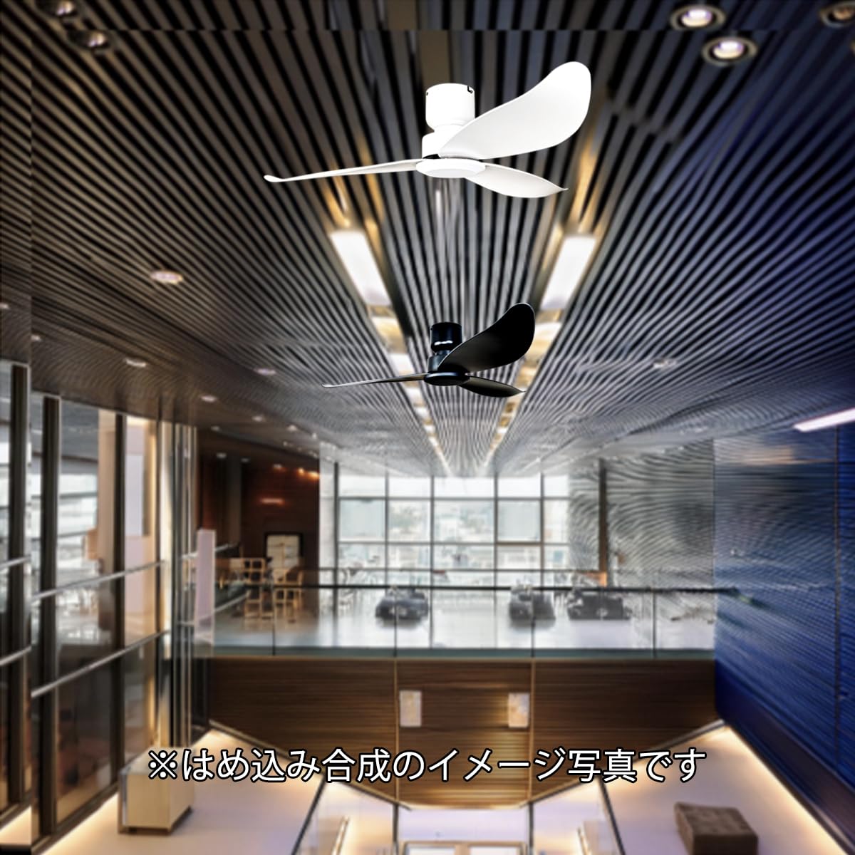 Amazon.co.jp: REUDO 3枚羽根 高品位LEDシーリングファン（ファンのみ