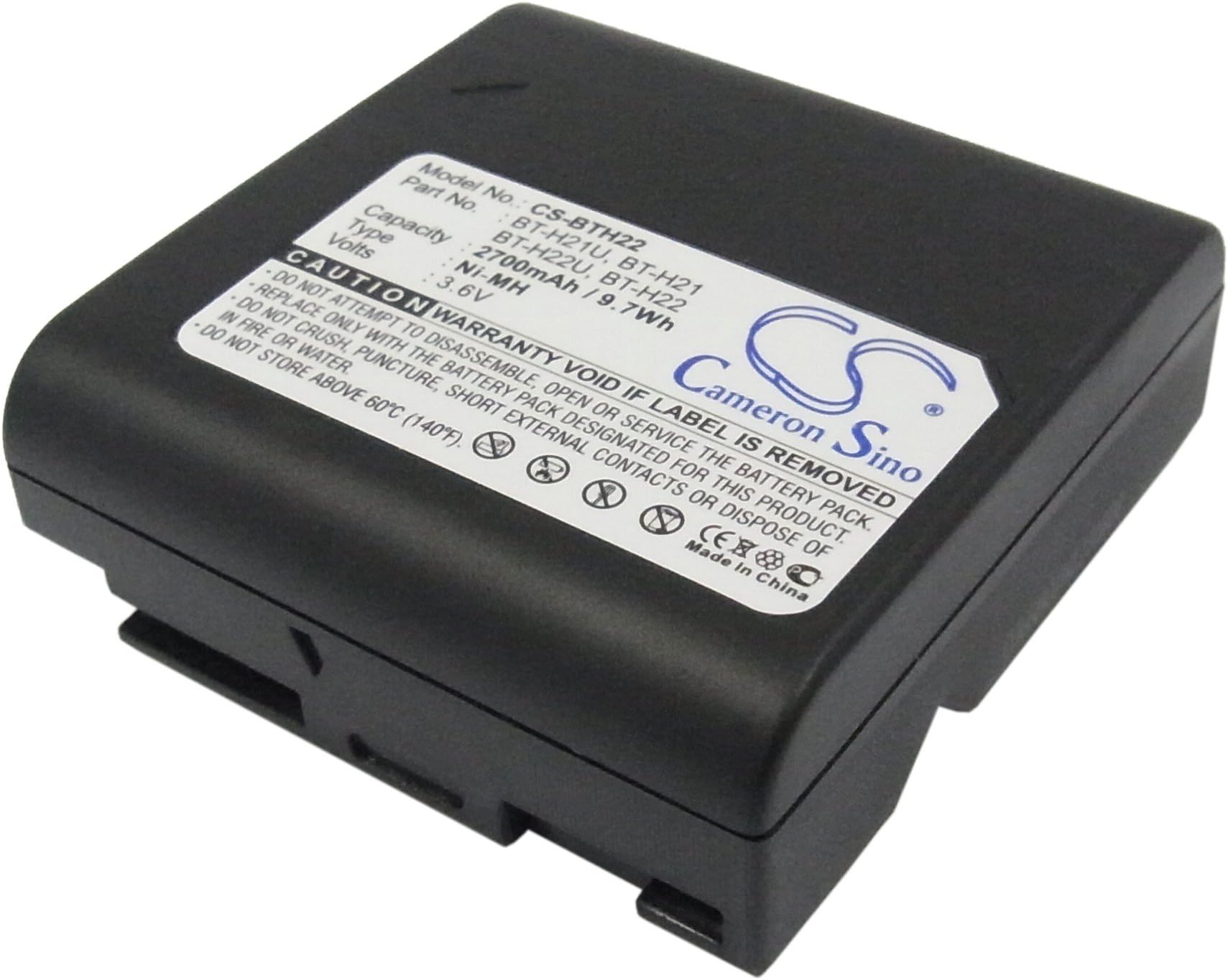 Battery for Sharp VL-A10, VL-A10E, VL-A10H, VL-A10S, VL-A10U, VL-A110U, VL-A111, VL-A111H, VL-A111S, VL-A111U, VL-A40U,