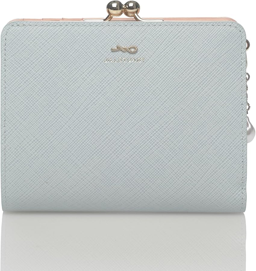 JILL STUART 二つ折り財布 グレー 箱付き JILL STUART 二つ折り財布