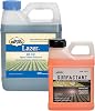 Lazer Blue 32 Ounces- Concentrated Spray Pattern Indicator and Concentrated Surfactant for Herbicides Non-Ionic 16 Ounces- Increase Product Coverage and Effectiveness