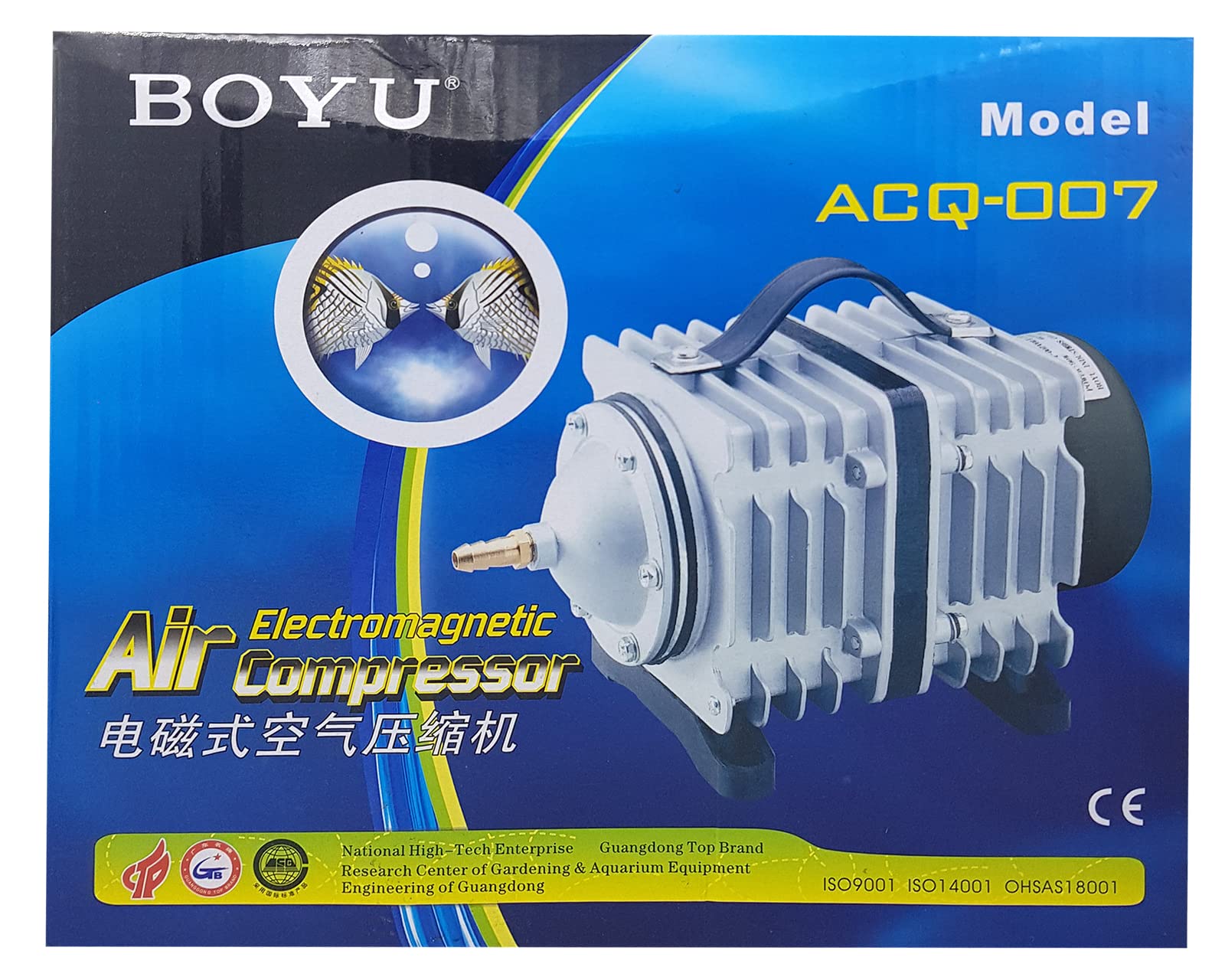 JAINSONS PET PRODUCTS BOYU ACQ-007 Aquarium Air Pump Electro Magnetic Compressor (Power: 75W, Volt: 230/115V, Pressure: 0.035MPa, Output:100L/min) (B09KPL1WNV) Amazon Price History, Amazon Price Tracker