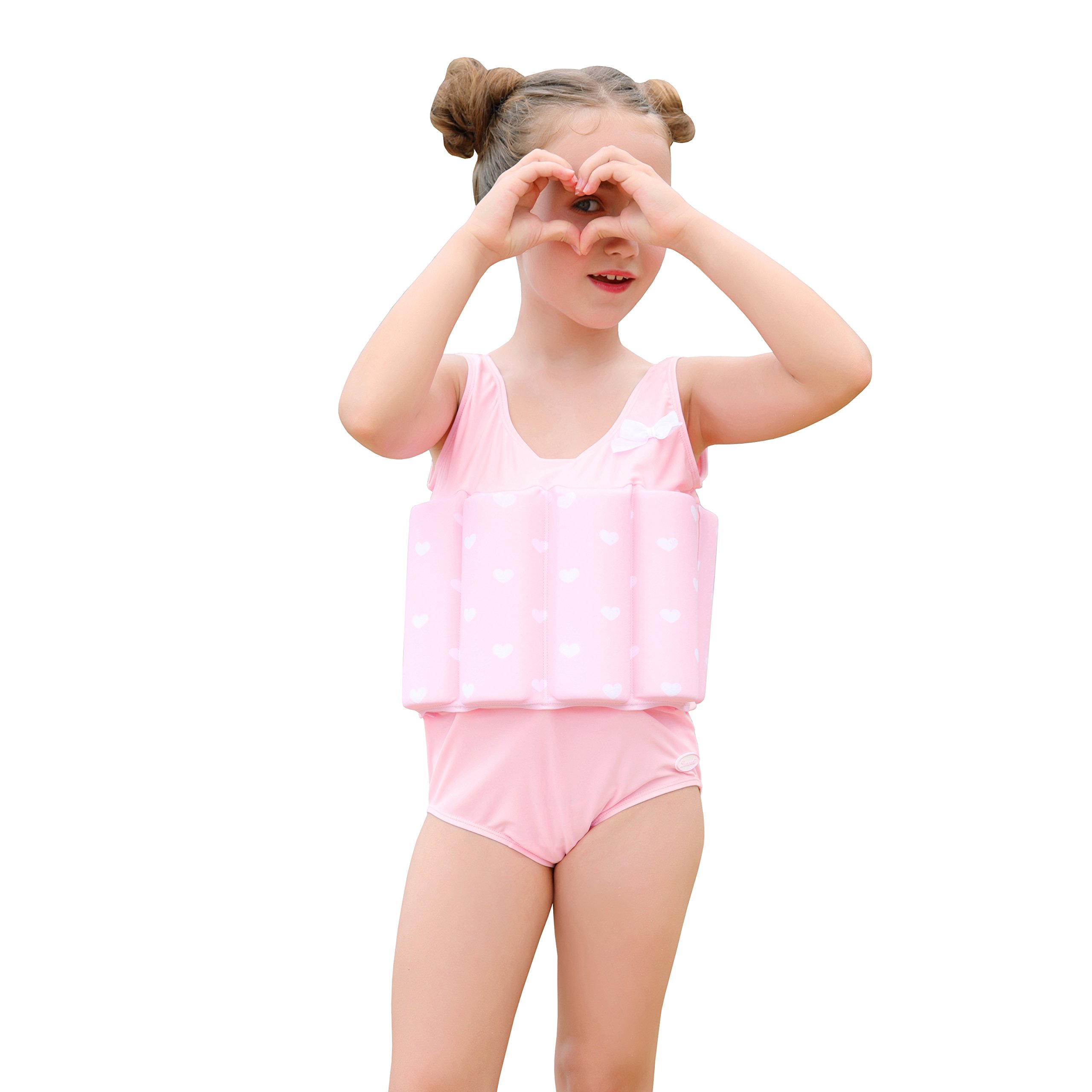Qubskry Floatation Swimsuits with Adjustable Buoyancy for 1 to 10 Years Baby Girls and Boys