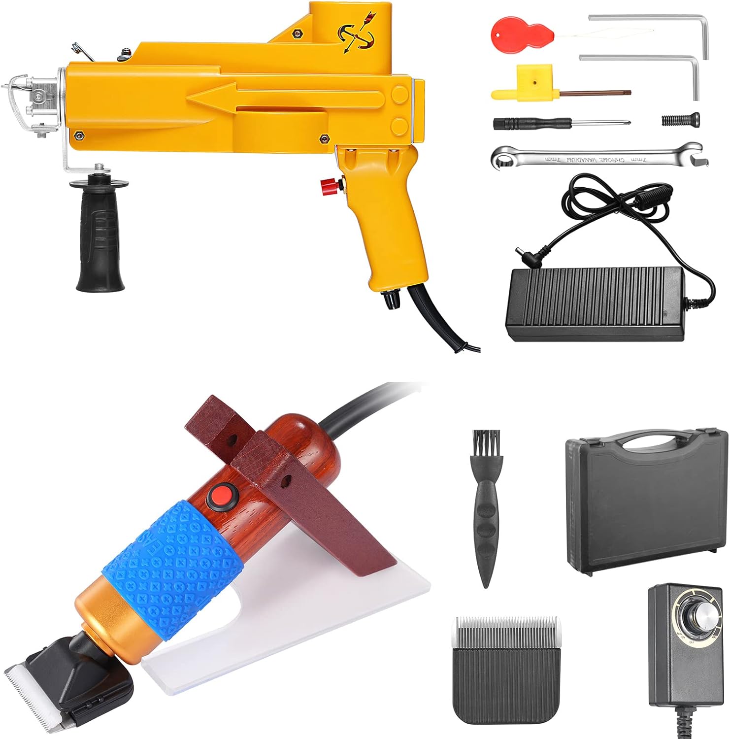 Tufting Gun 2 in 1 Cut Pile and Loop Pile Electric Carpet