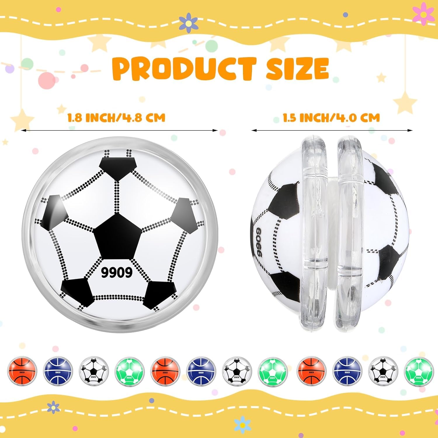 23 Pezzi Yo-Yo Set per Adulti, Classico Giocattolo Yo-Yo, Giocattolo Antistress per Adulti, Ideale per Bomboniere, Eventi, Team Building e Decorazioni