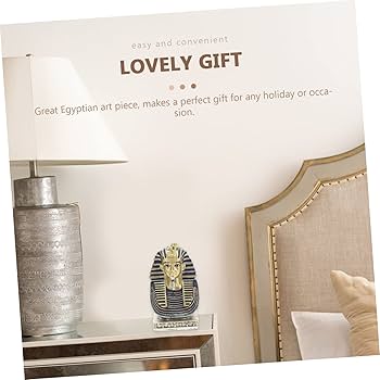 ツタンカーメン　オブジェ　壁掛け　置き物　樹脂製　希少 ツタンカーメン オブジェ 壁掛け 置き物 樹脂製 希少 - 彫刻