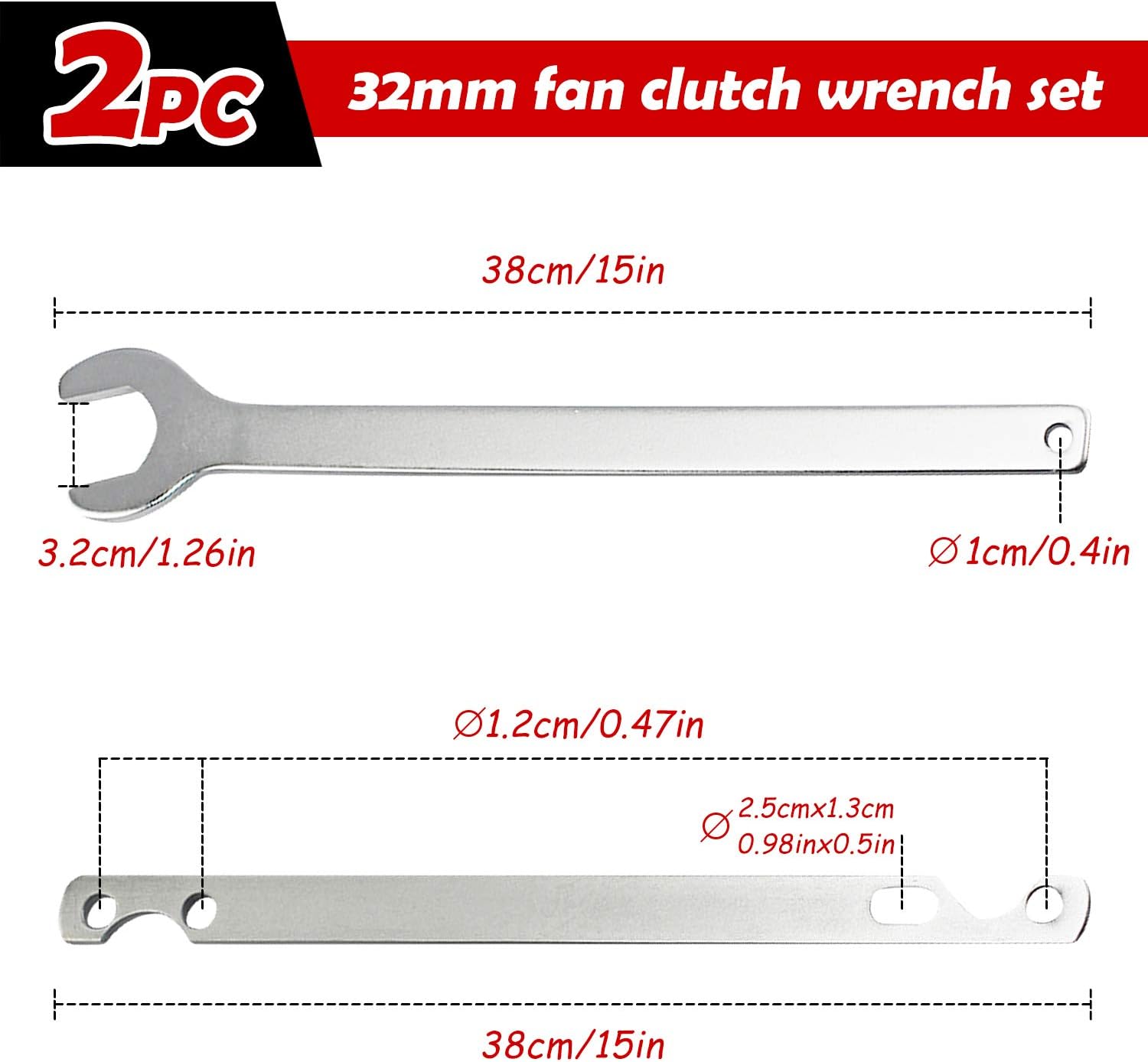 Buy Bestwell4u 32mm Fan Clutch Nut Wrench Water Pump Holder Removal Tool Kit For Bmw E34 E39 E36 E46 E90 Online In Indonesia B08hhwj9bd