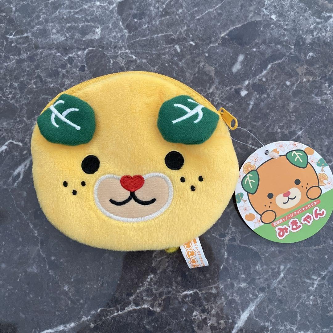 Amazon.co.jp: みきゃん ポーチ 紐 ゆるキャラ グッズ 愛媛 お土産