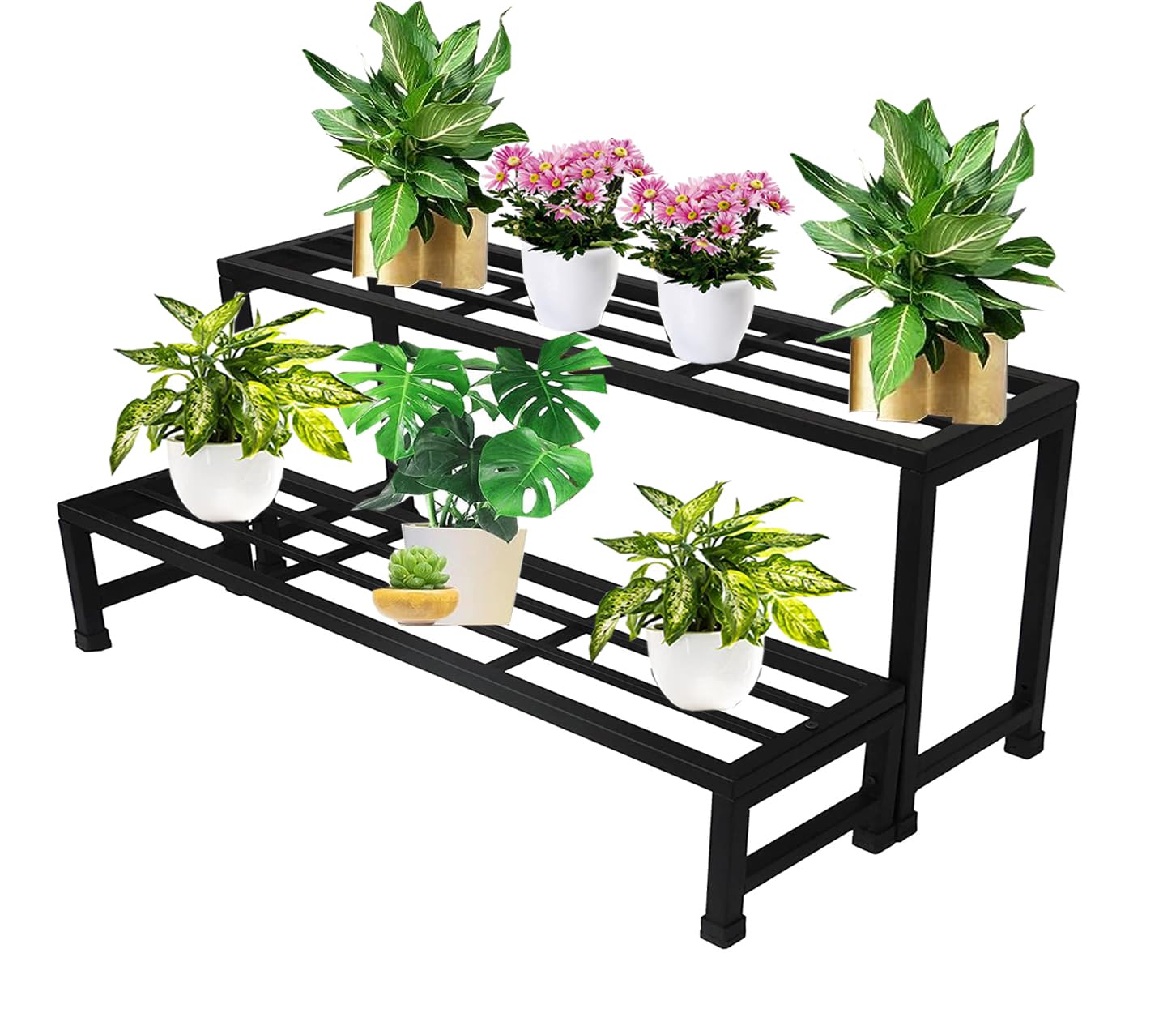 See full amazon price history chart for IRON LANDS HD FIXED 2 Step Indoor Outdoor Plant Pot Stand Premium Strong Decorative Display Flower Gamla Shelf Rack for Garden Balcony Home Living Room Decor IRON LANDS HD FIXED 2 Step Indoor Outdoor Plant Pot Stand Premium Strong Decorative Display Flower Gamla Shelf Rack for Garden Balcony Home Living Room Decor (B0CRPKGZ3B) Amazon Price History, Amazon Price Tracker