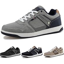 ARRIGO BELLO Casual Shoes Men's Trainers PU Leather Walking Shoes Breathable Athletic Formal Classic Sports Shoes Shoe Size 41-46