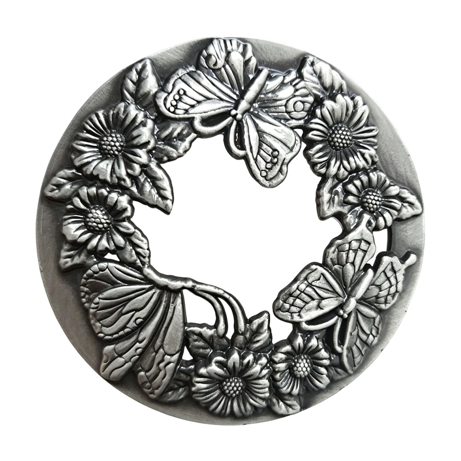 ZEPFJHE Scented Candled Toppers Cover, Decorative Jar Lid for Even Burn, Elegant Carved Zinc Alloy Accessory Helps Burn Evenly Toppers