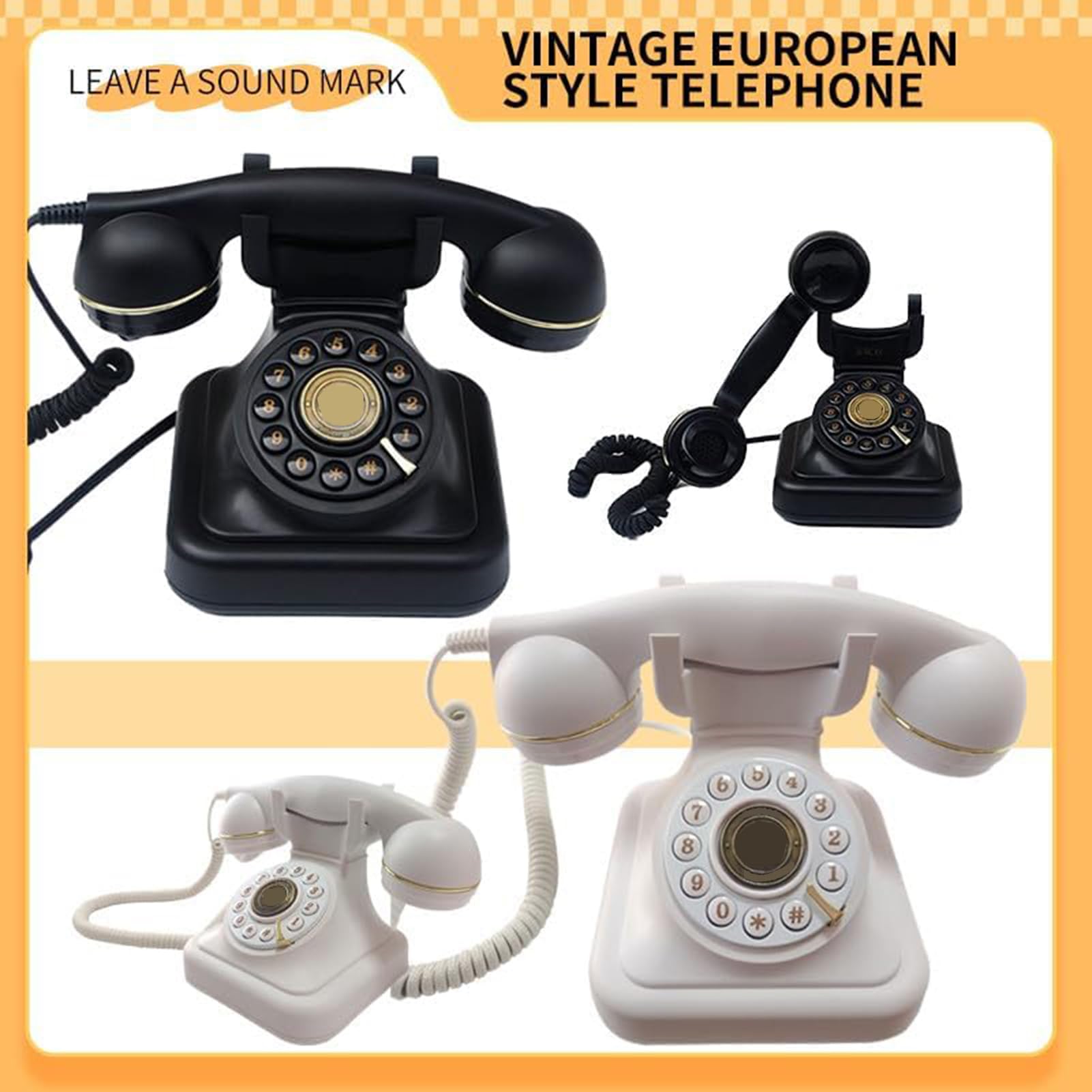 Księga gości audio do telefonu ślubnego, spersonalizowana księga gości weselne audio, księga gości klasyczne wiadomości audio w stylu retro na imprezy, urodziny, wypożyczalnie