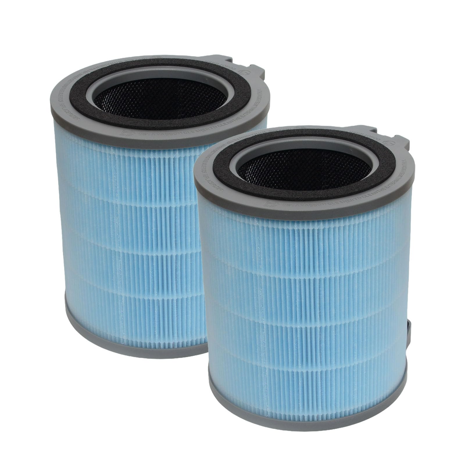 PUREBURG U97 Filtro di ricambio compatibile con purificatore d'aria Hoover H-Purifier 300, confezione da 2 filtri H13 HEPA al carbone attivo a 3 stadi per la pulizia dell'aria