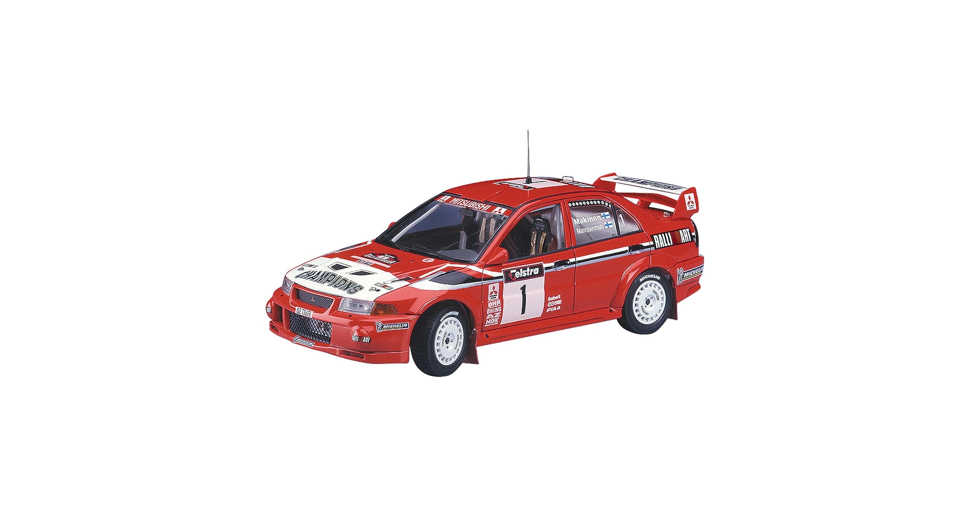 Hasegawa HA20303 Mitsubishi Lancer Evolution VI 1999 WRC Driver
