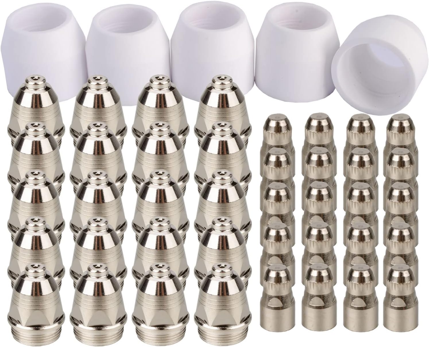 Lot De 12 Consommables Pour Chalumeau Plasma - Électrodes & Buses SG-55 / AG-60 - RIVERWELD