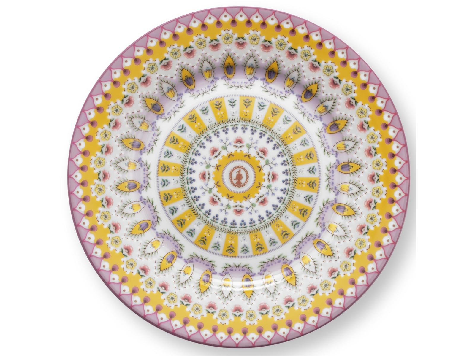 Pip Studio Lily&Lotus Moon Delight Yellow Teller 17cm