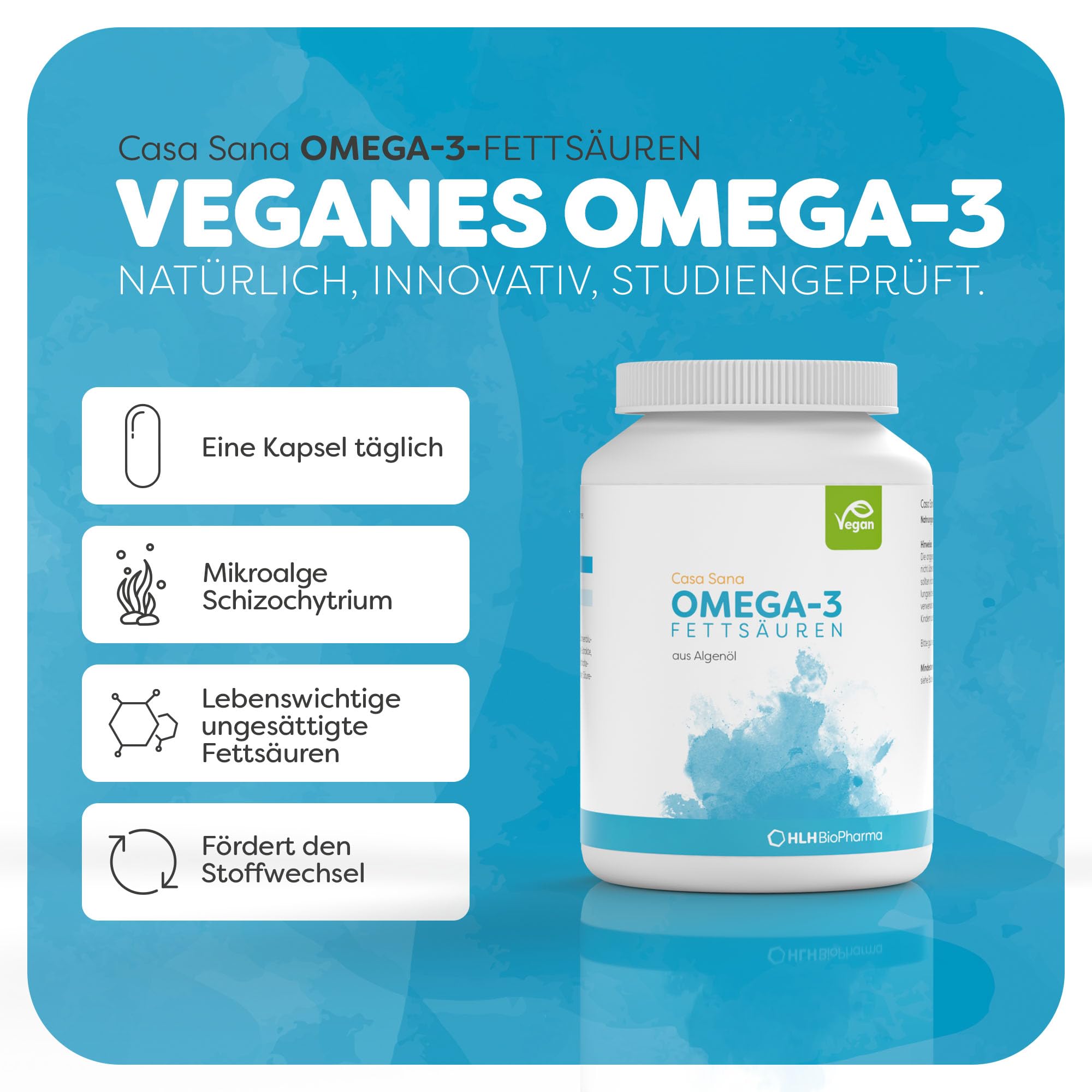 Casa Sana OMEGA-3-FS 2x 90 Kapseln- Sparset